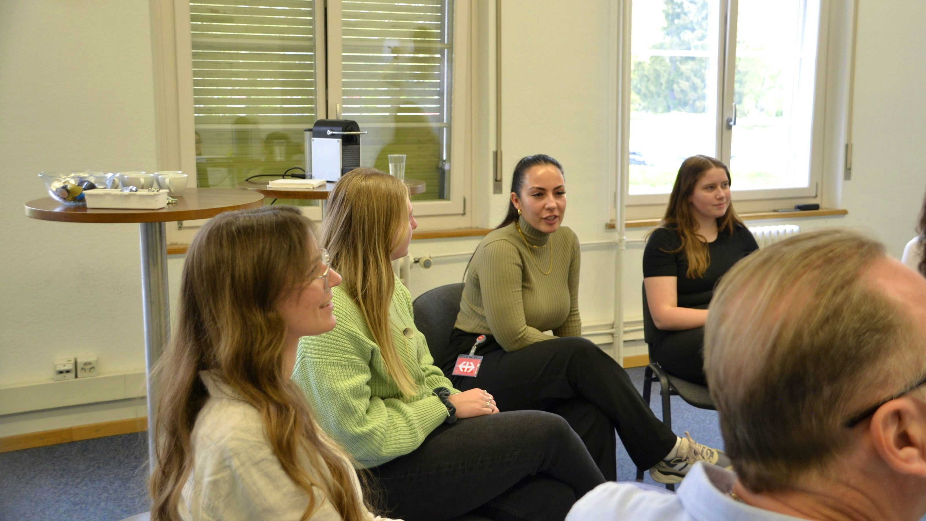 Innovationsraum – Platz bis zu 16 Personen.