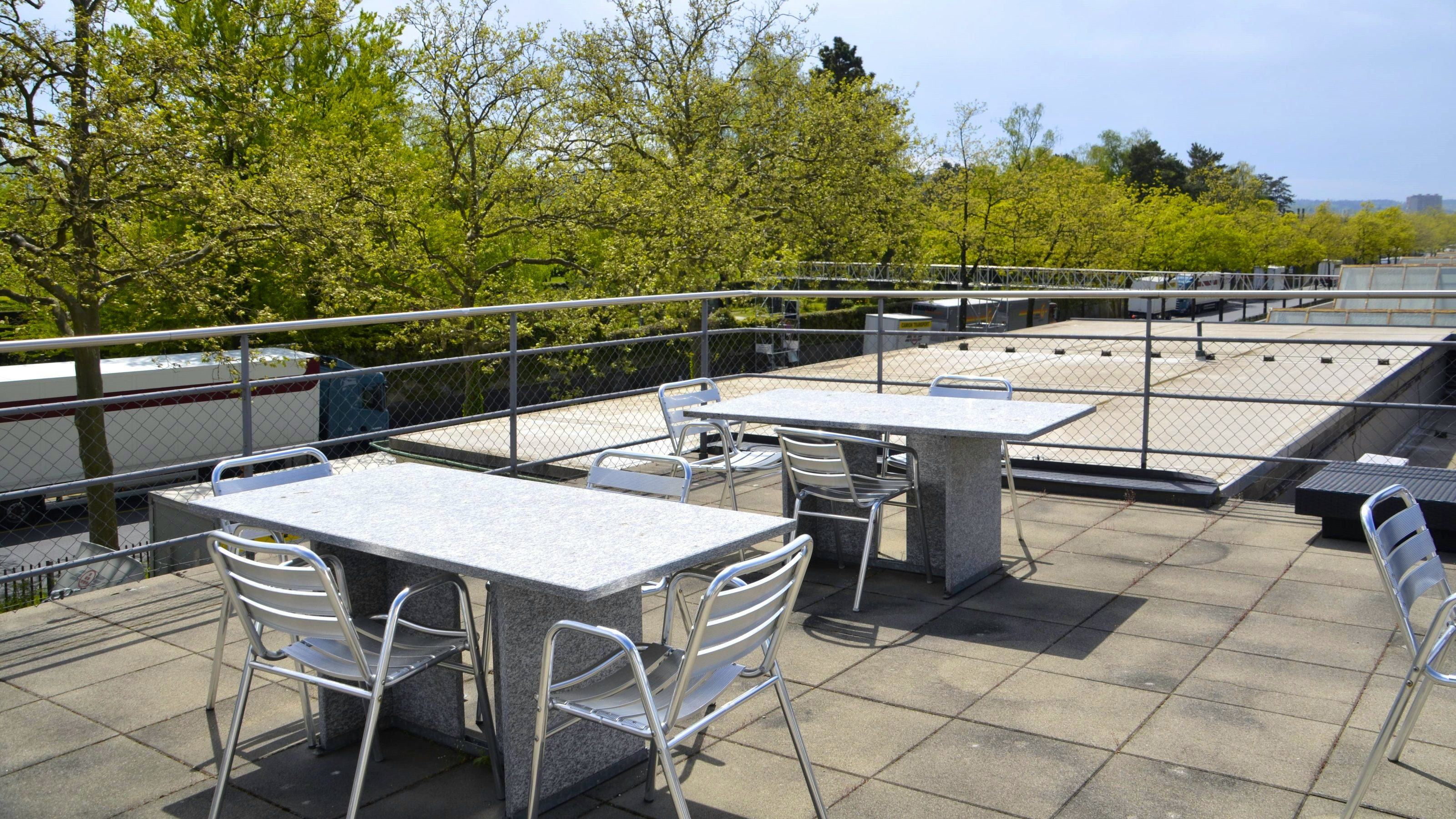Dachterrasse.