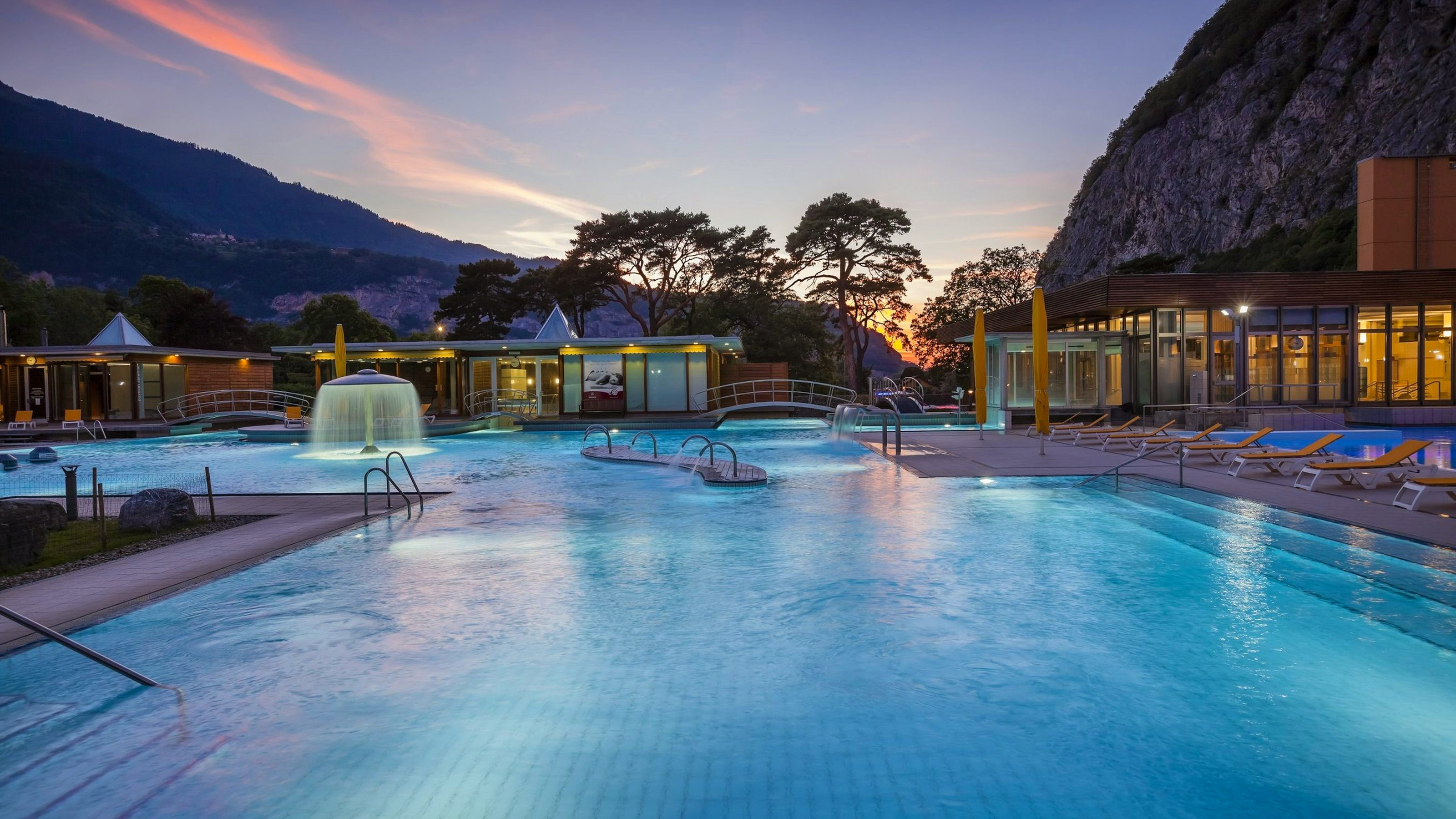 Picture of Les Bains de Lavey.