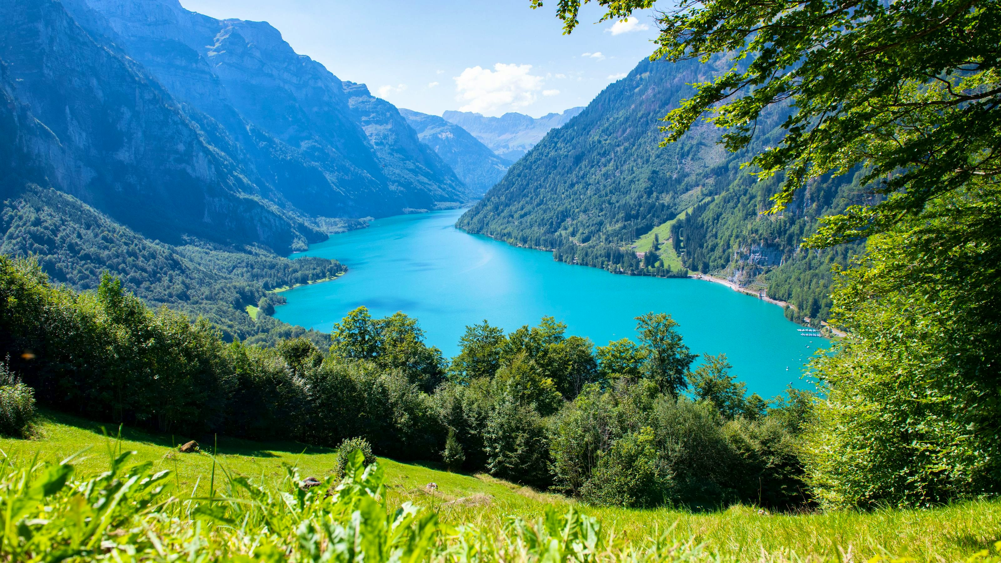 Bild des Klöntalersees.