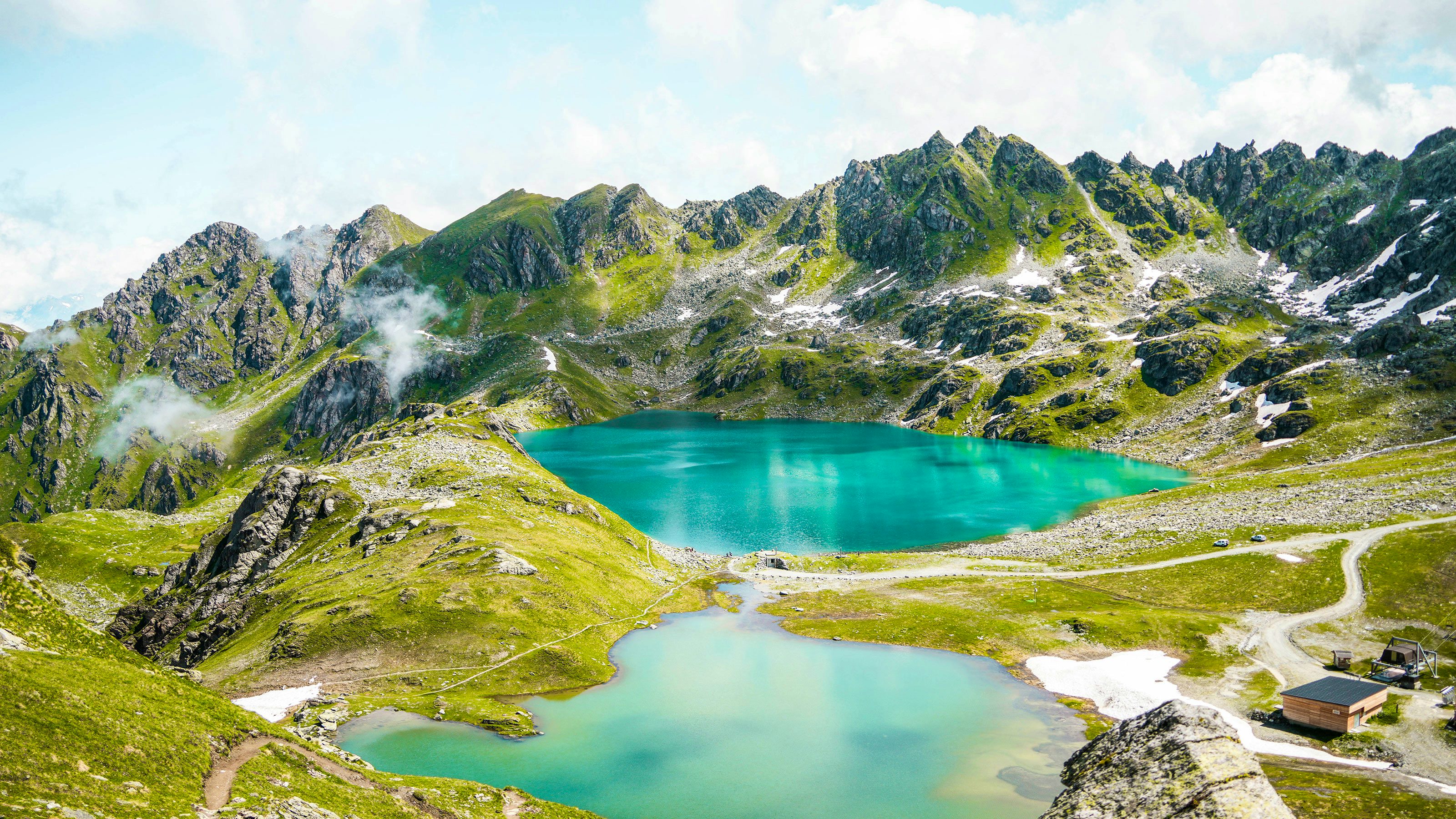 Photo du lac des Vaux.