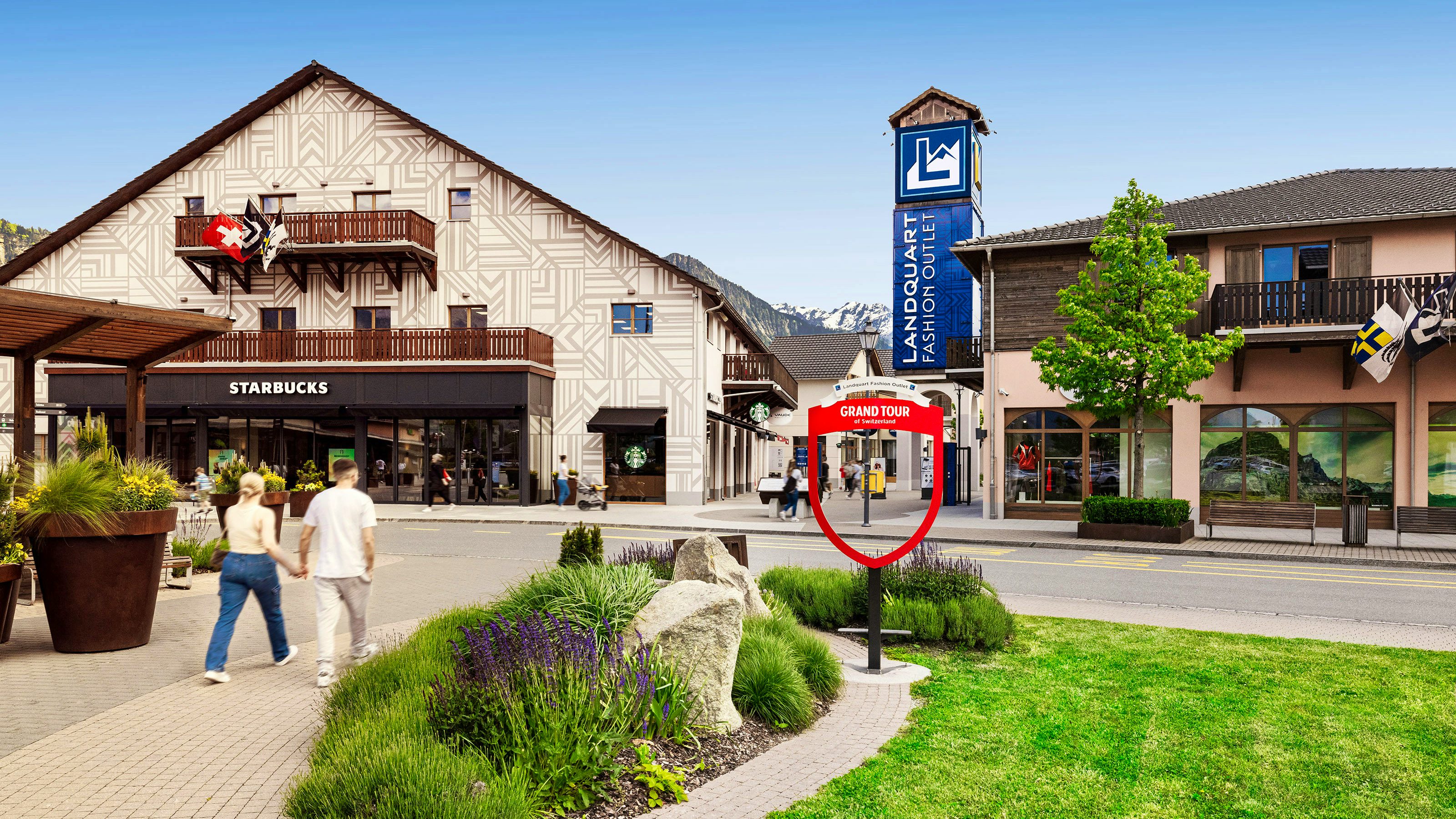 Bild des Fashion Outlets.