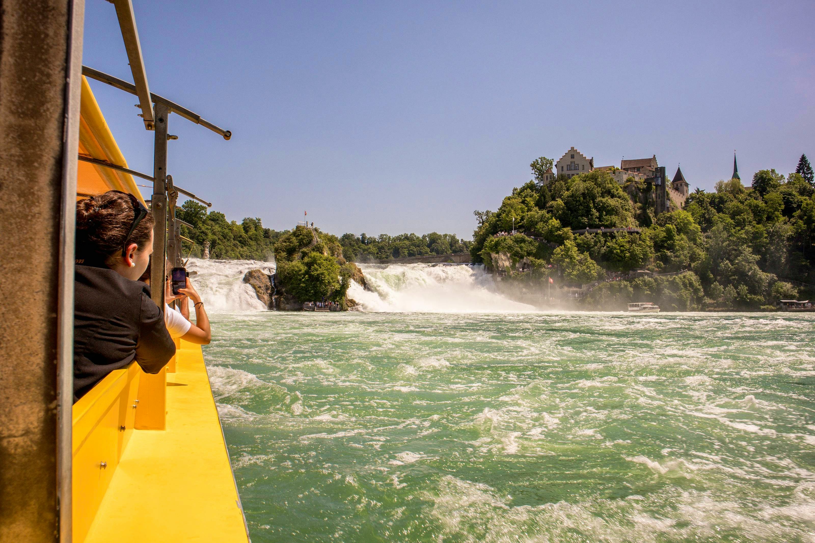 Bild vom Rheinfall.