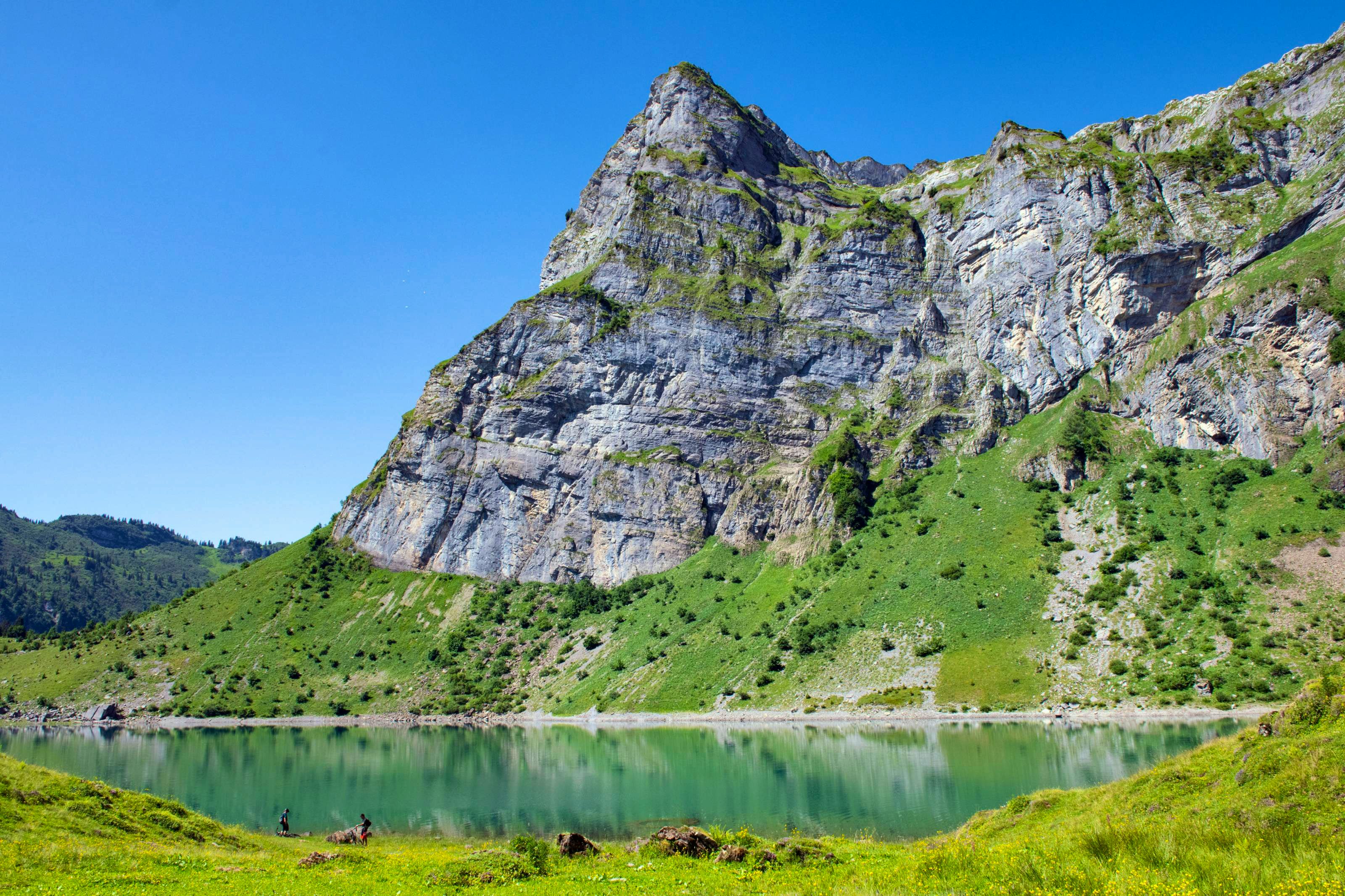 Bild vom Oberblegisee.