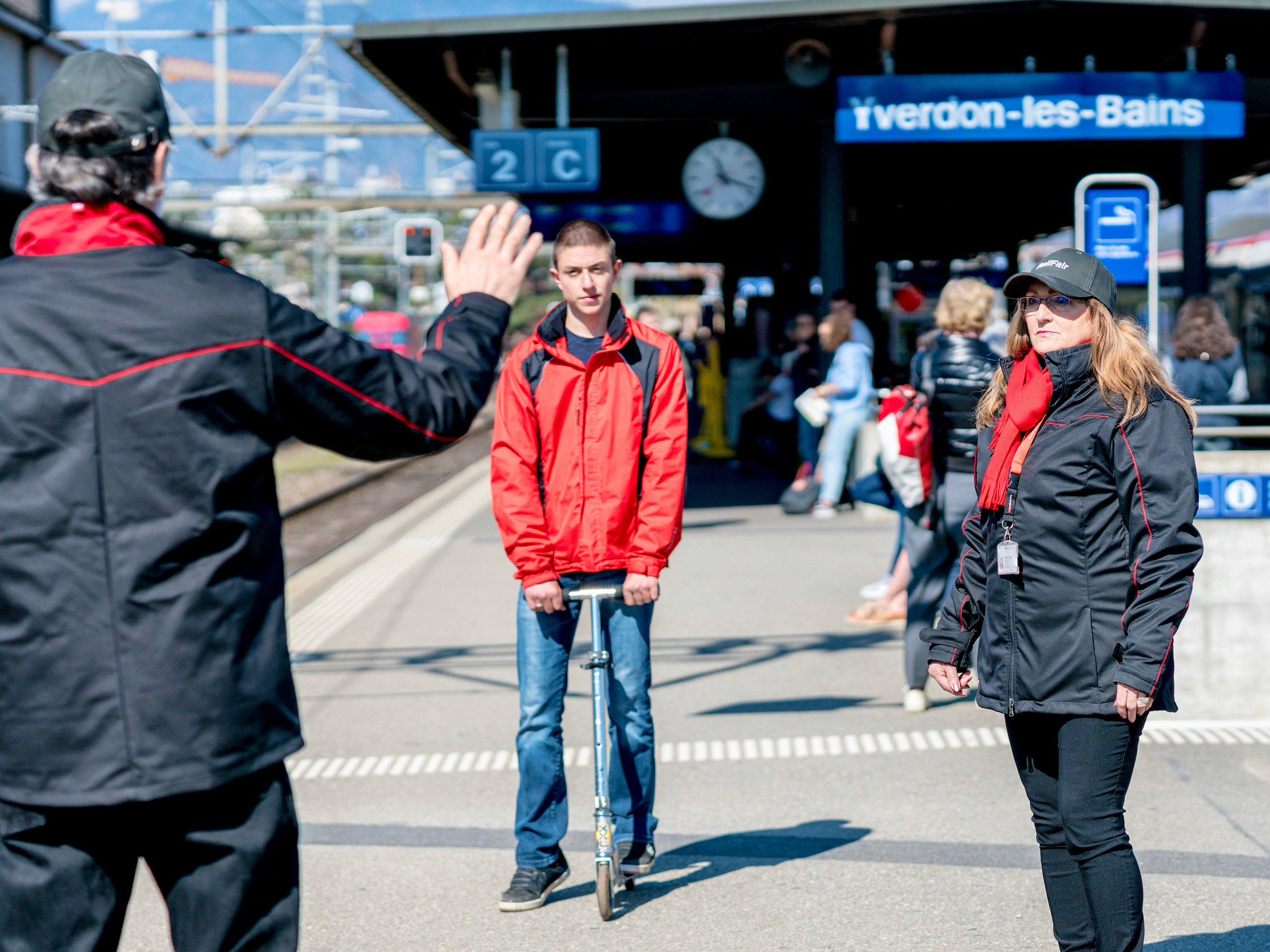 Les parrains de gare signalent les manquements au règlement.